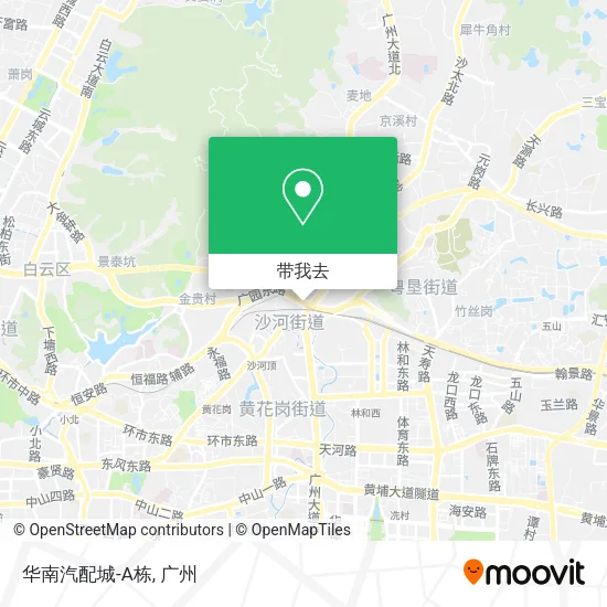 华南汽配城-A栋地图