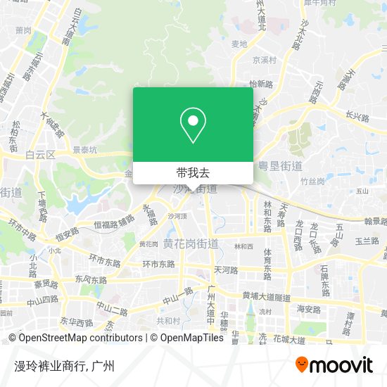 漫玲裤业商行地图