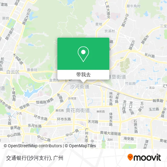 交通银行(沙河支行)地图