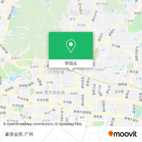 豪景会所地图