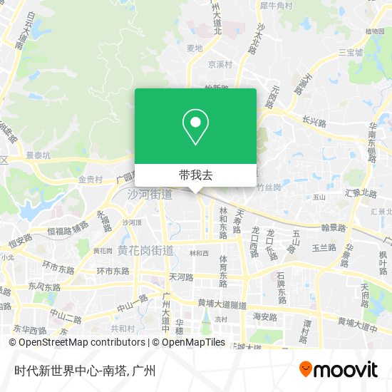 时代新世界中心-南塔地图