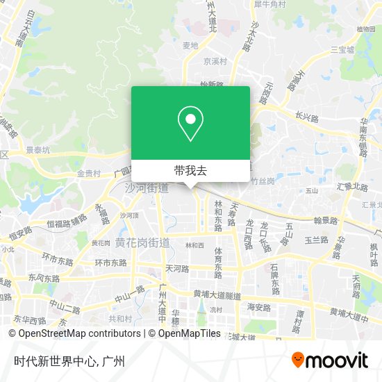 时代新世界中心地图