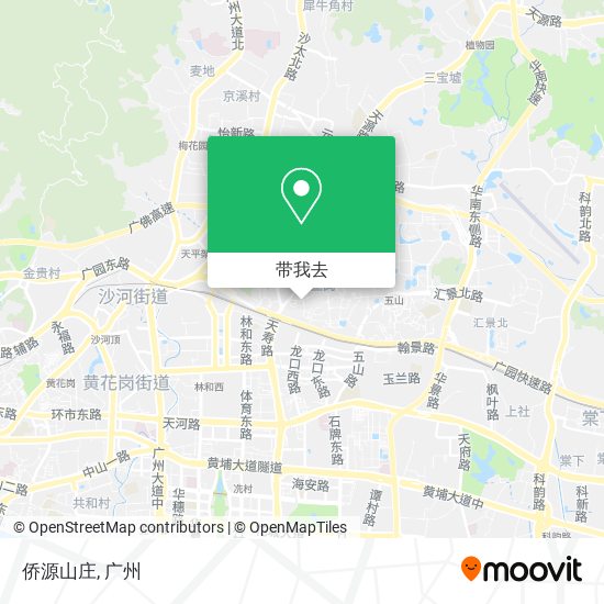 侨源山庄地图