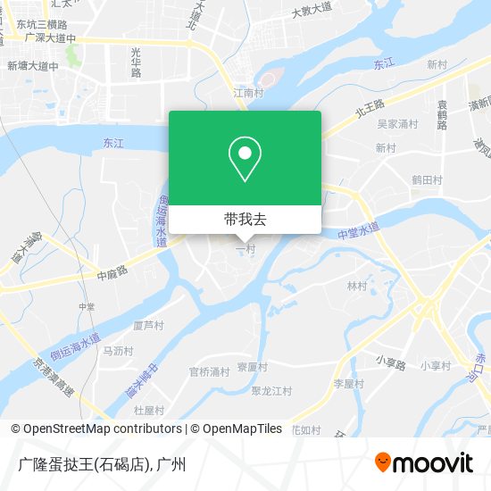 广隆蛋挞王(石碣店)地图