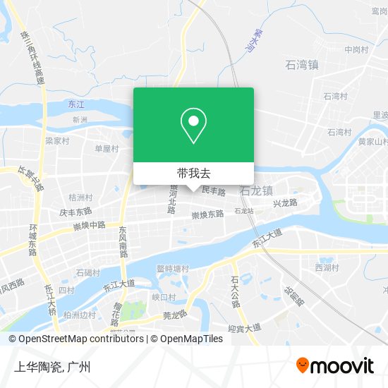 上华陶瓷地图