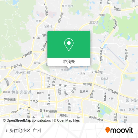 五所住宅小区地图