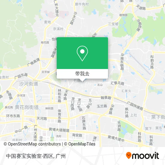 中国赛宝实验室-西区地图