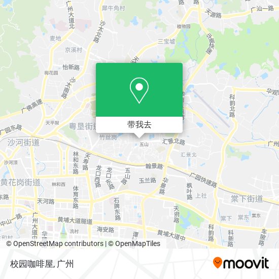 校园咖啡屋地图