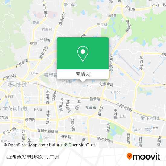 西湖苑发电所餐厅地图