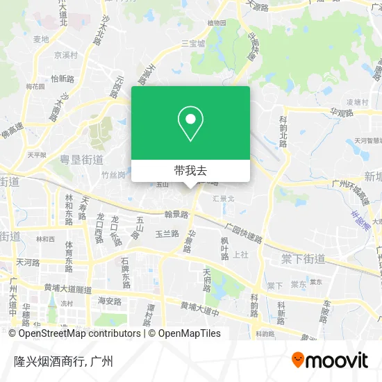 隆兴烟酒商行地图