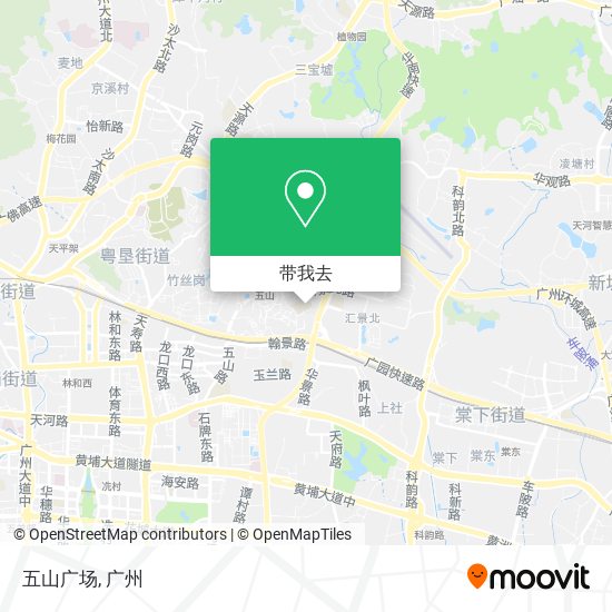 五山广场地图