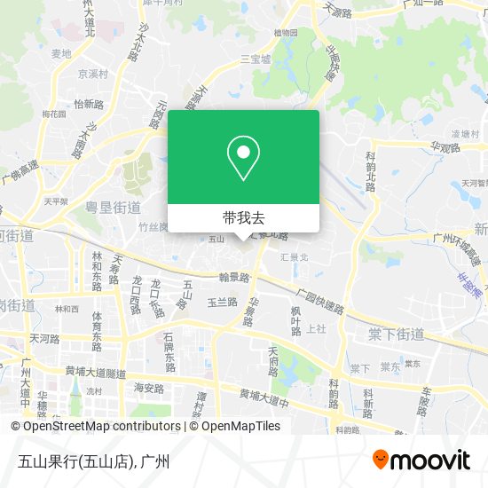五山果行(五山店)地图