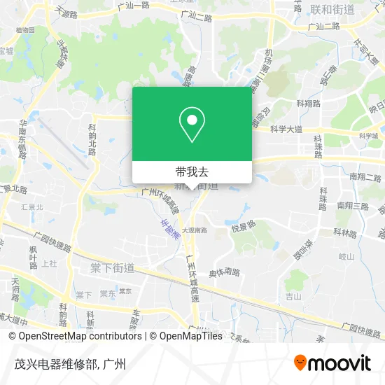 茂兴电器维修部地图