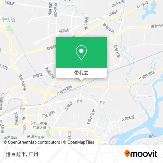 港百超市地图