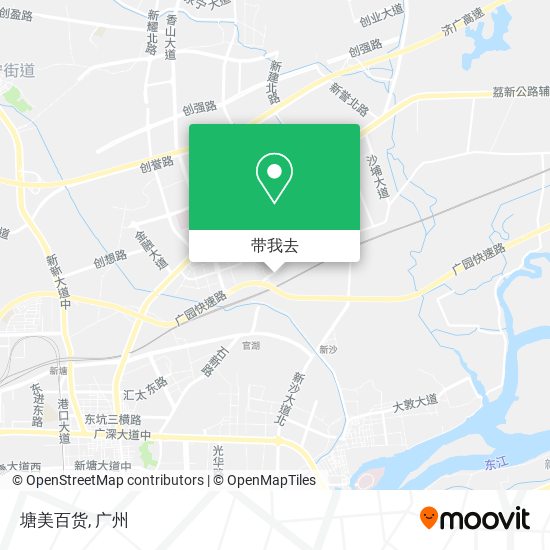 塘美百货地图