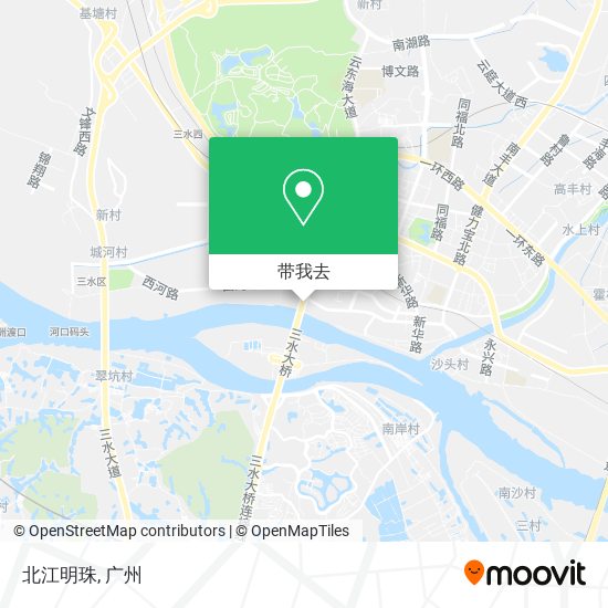 北江明珠地图