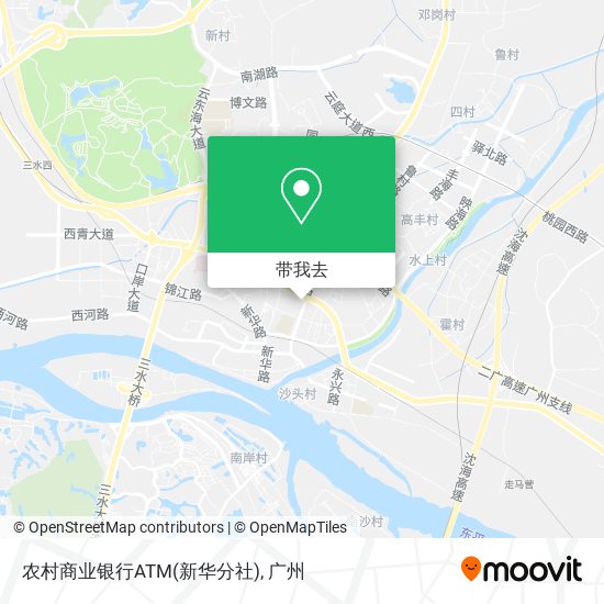 农村商业银行ATM(新华分社)地图