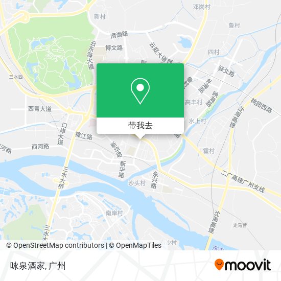 咏泉酒家地图