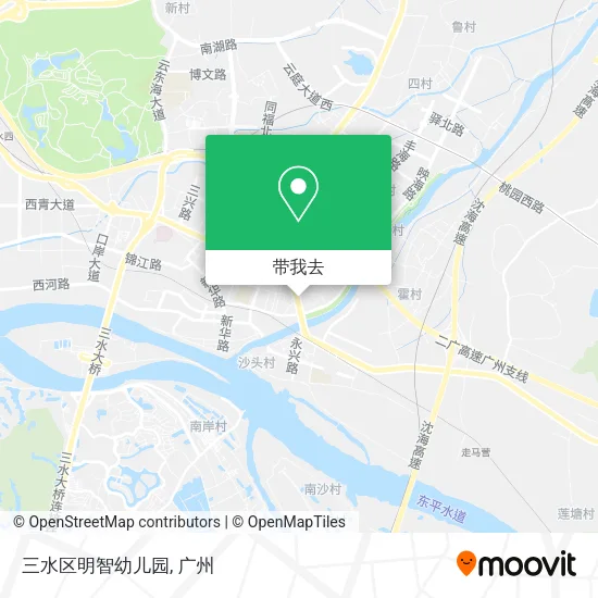 三水区明智幼儿园地图