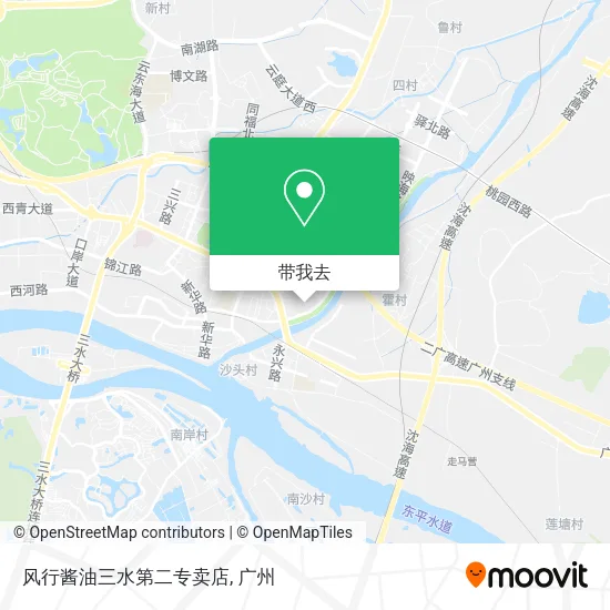 风行酱油三水第二专卖店地图