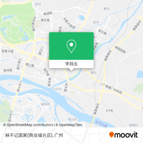 林不记面家(商业城分店)地图