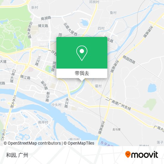 和园地图