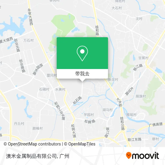 澳米金属制品有限公司地图
