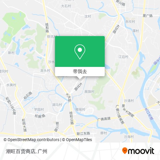 潮旺百货商店地图