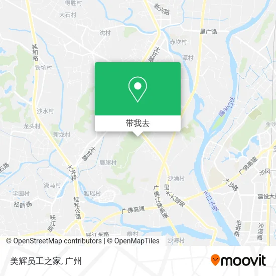 美辉员工之家地图