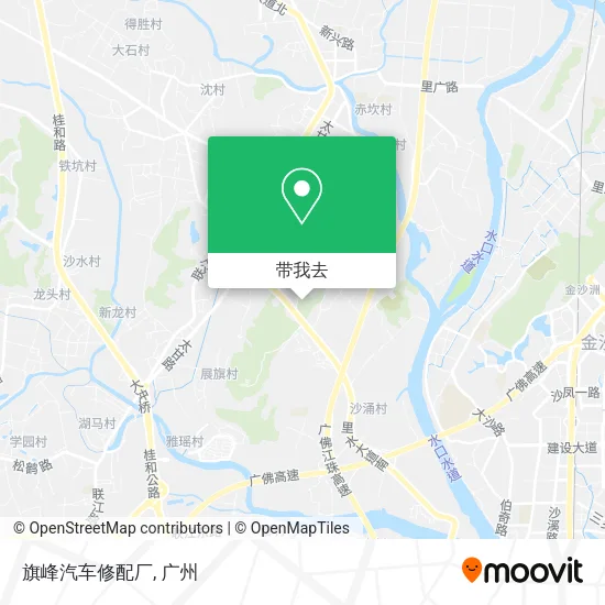 旗峰汽车修配厂地图