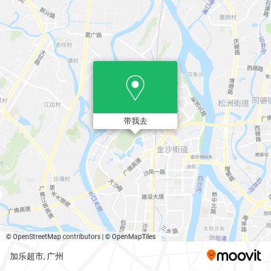 加乐超市地图