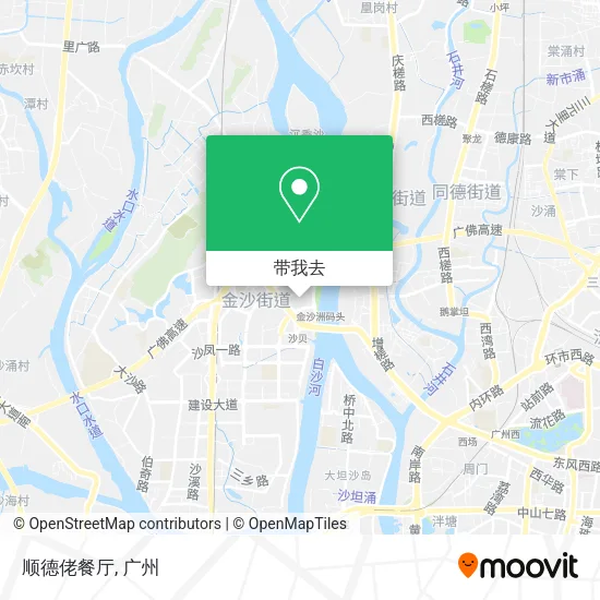 顺德佬餐厅地图