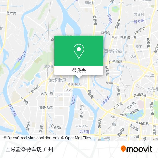 金域蓝湾-停车场地图