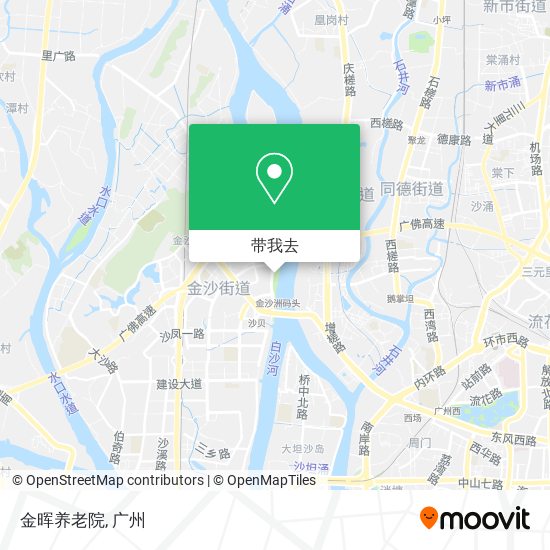 金晖养老院地图