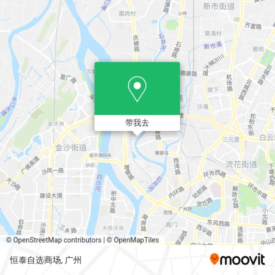 恒泰自选商场地图