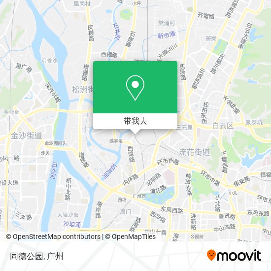 同德公园地图