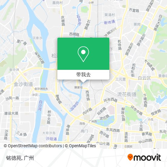 铭德苑地图
