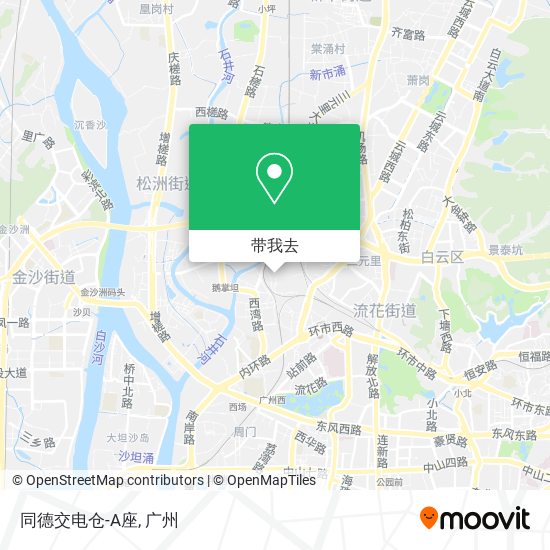 同德交电仓-A座地图