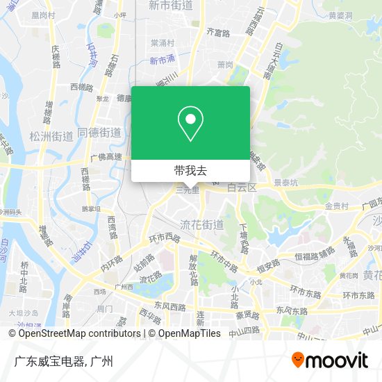 广东威宝电器地图