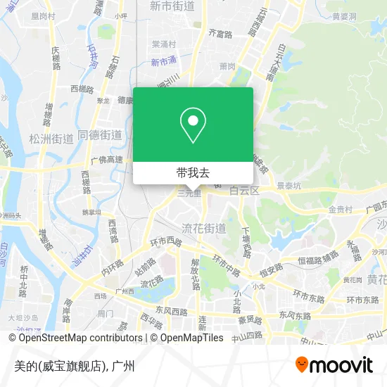 美的(威宝旗舰店)地图