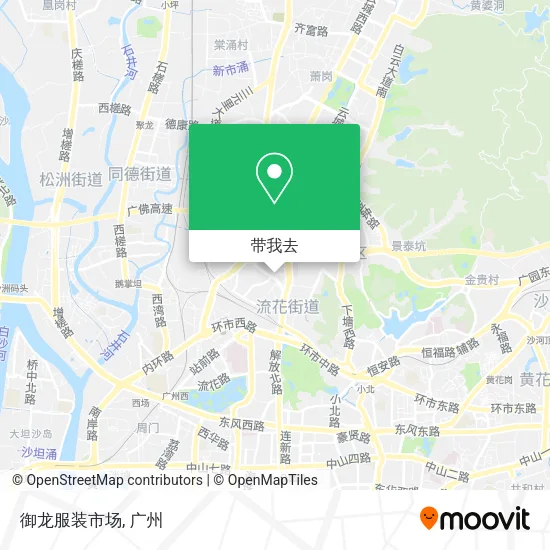 御龙服装市场地图
