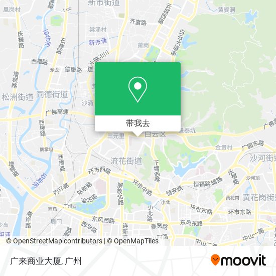 广来商业大厦地图