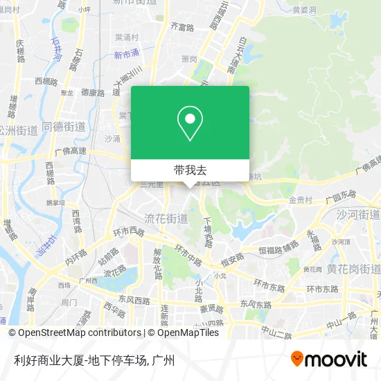 利好商业大厦-地下停车场地图