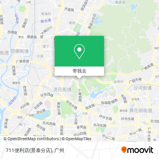 711便利店(景泰分店)地图