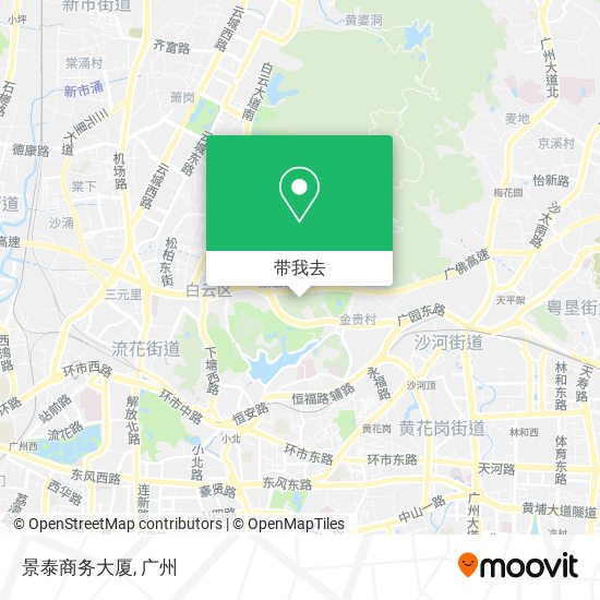 景泰商务大厦地图