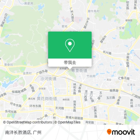 南洋长胜酒店地图