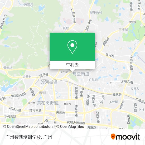 广州智新培训学校地图