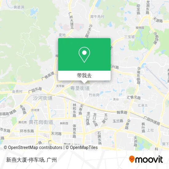 新燕大厦-停车场地图