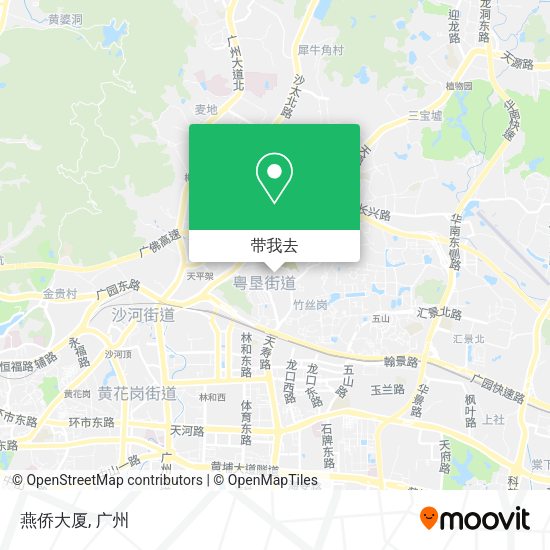 燕侨大厦地图