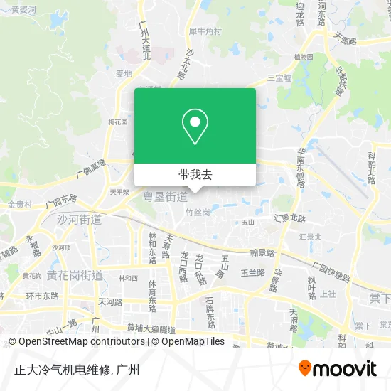 正大冷气机电维修地图
